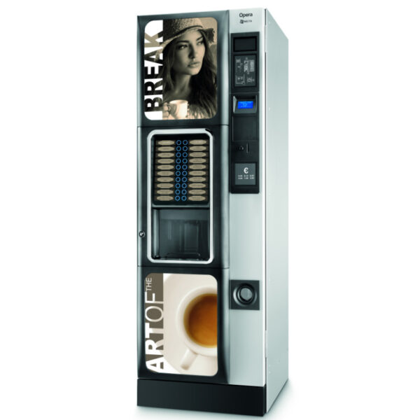 Opera Máquina Automática de Café